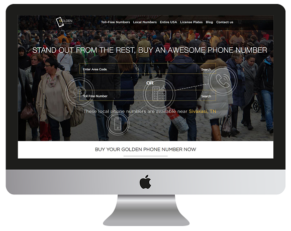 A Platform for business to buy vanity numbers