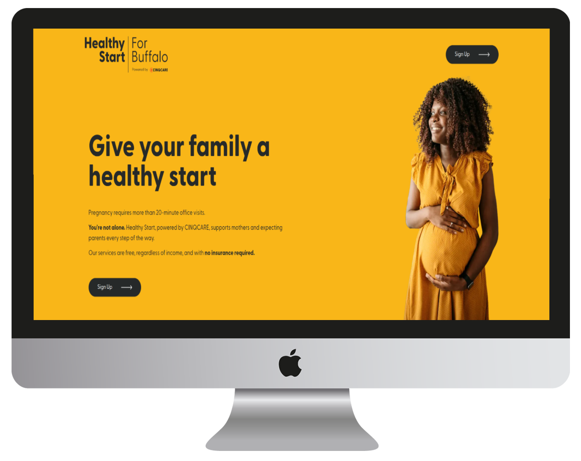 Healthy Start Buffalo – Healthcare & Community Support Portal