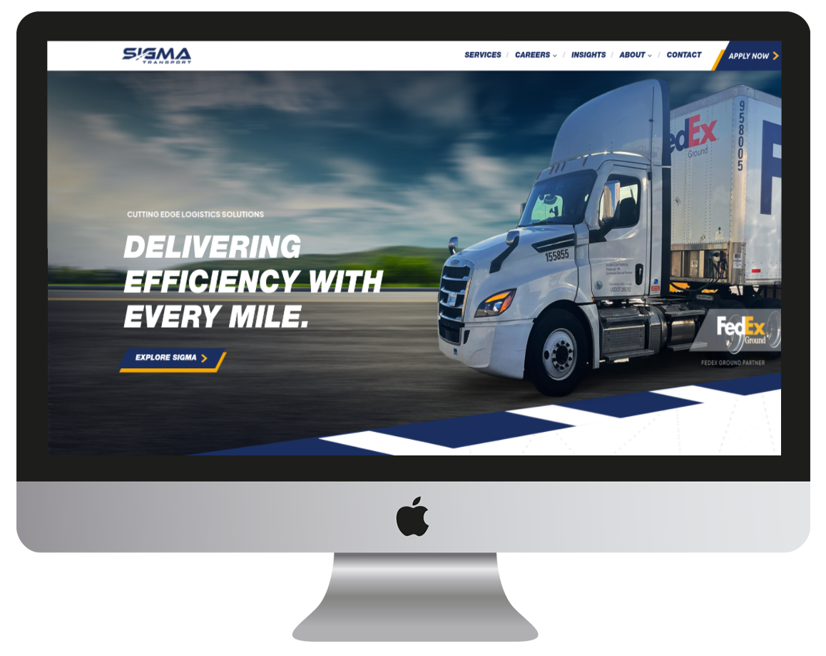 Transportation & Logistics Corporate Website